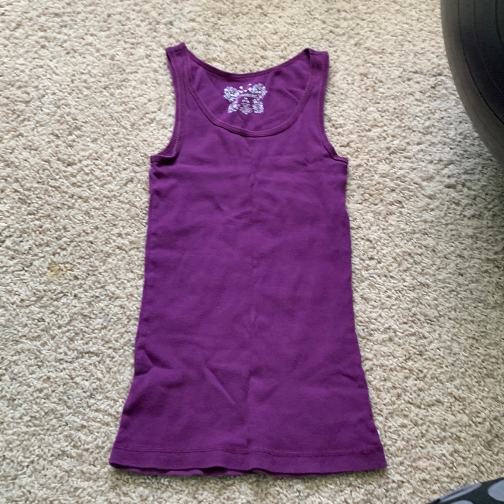 Purple tank top